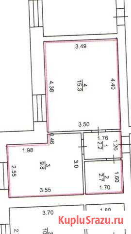 1-комнатная квартира, 30.7 м², 2/3 эт. на продажу в Буе Буй - изображение 1