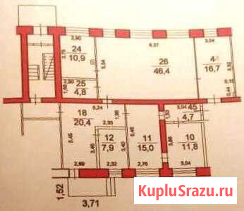 Офисное помещение, 138.6 кв.м. Петрозаводск - изображение 2