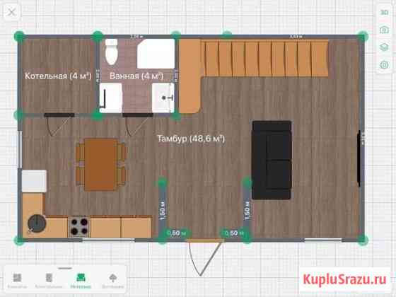 Таунхаус 120 м² на участке 8 сот. на продажу в Калининграде Калининград