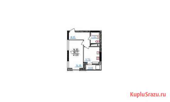 1-комнатная квартира, 41.2 м², 9/15 эт. на продажу в Твери Тверь