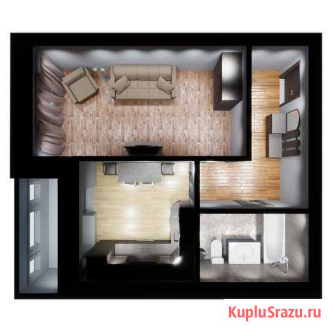 1-комнатная квартира, 41.2 м², 9/15 эт. на продажу в Твери Тверь - изображение 1
