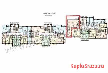 3-комнатная квартира, 86.7 м², 7/14 эт. на продажу в Туле Тула - изображение 1