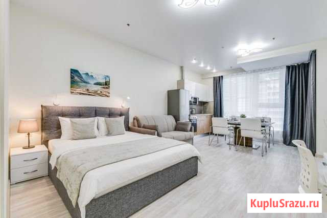 Квартира-студия, 33 м², 8/14 эт. в аренду посуточно в Москве Москва - изображение 1