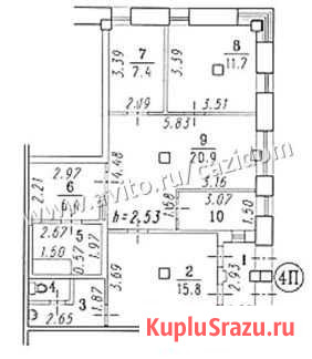 Помещение, 79.6 кв.м. Омск - изображение 2