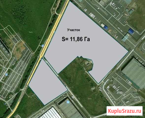 Участок промназначения 1186 сот. на продажу в Домодедово Домодедово - изображение 2