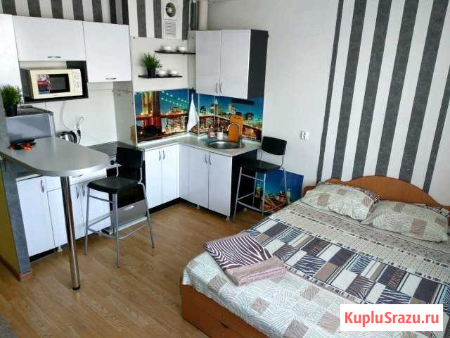 Квартира-студия, 25 м², 3/16 эт. в аренду посуточно в Ижевске Ижевск - изображение 1