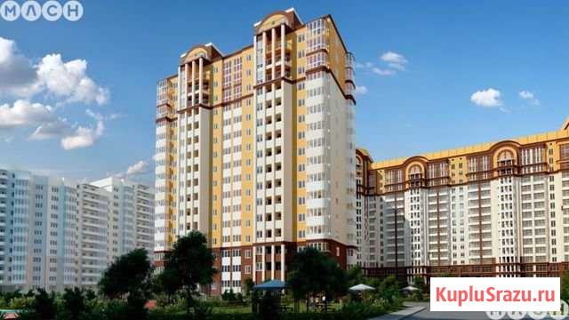 1-комнатная квартира, 28.4 м², 10/16 эт. на продажу в Омске Омск - изображение 1