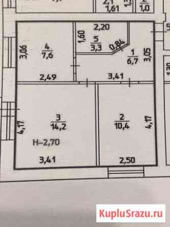 2-комнатная квартира, 42.2 м², 2/3 эт. на продажу в Кунгуре Кунгур