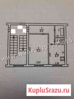 1-комнатная квартира, 30 м², 2/3 эт. на продажу в Калуге Калуга