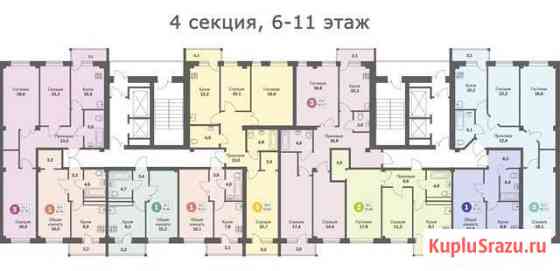 3-комнатная квартира, 80.7 м², 10/13 эт. на продажу в Липецке Липецк