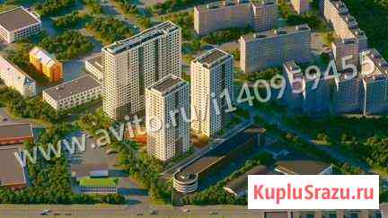 2-комнатная квартира, 60.6 м², 6/25 эт. на продажу в Уфе Уфа