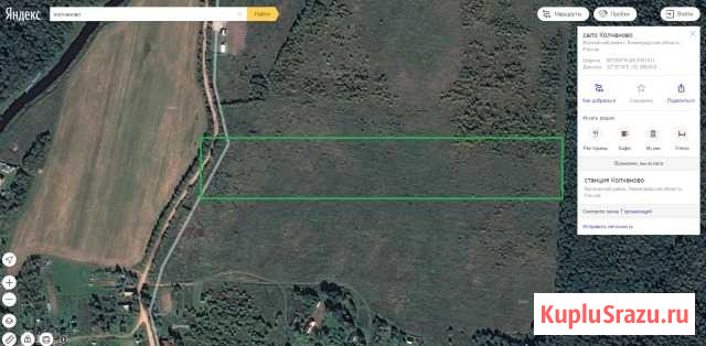 Участок СНТ, ДНП 343 сот. на продажу в Волхове Волхов - изображение 2