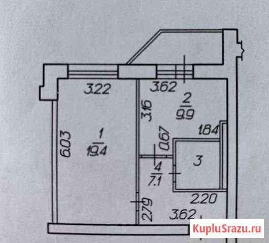 1-комнатная квартира, 42 м², 9/11 эт. на продажу в Ставрополе Ставрополь