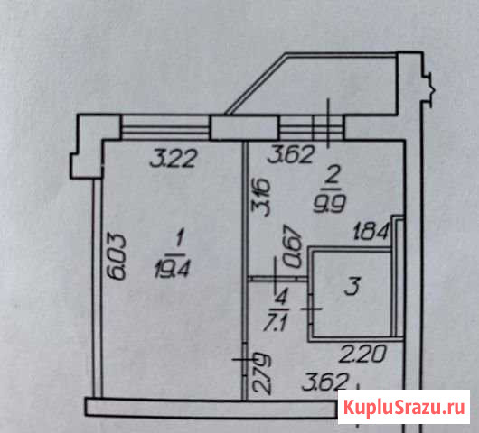 1-комнатная квартира, 42 м², 9/11 эт. на продажу в Ставрополе Ставрополь - изображение 1