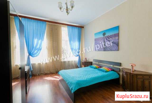 2-комнатная квартира, 63 м², 2/5 эт. в аренду посуточно в Санкт-Петербурге Санкт-Петербург - изображение 1
