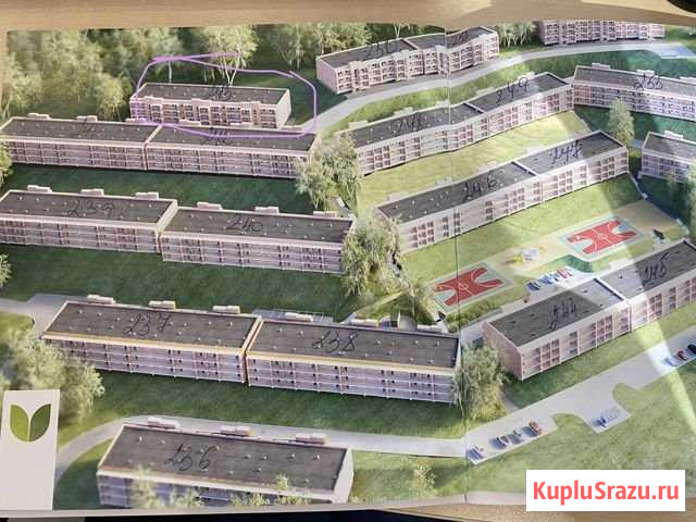 1-комнатная квартира, 37 м², 3/3 эт. на продажу в Маркове Маркова - изображение 2