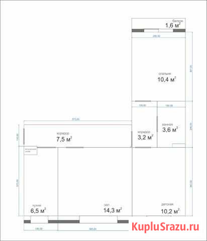 3-комнатная квартира, 59 м², 4/9 эт. на продажу в Каменске-Уральском Каменск-Уральский - изображение 1
