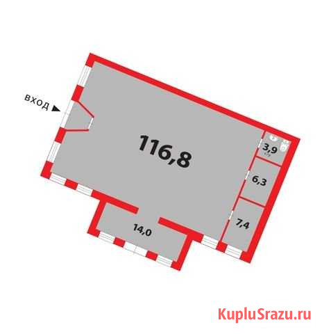 Торговое помещение, 150 кв.м. Тихвин - изображение 1