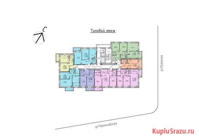 2-комнатная квартира, 55.3 м², 6/16 эт. на продажу в Перми Пермь - изображение 2