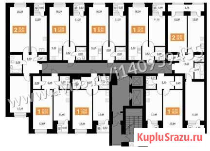 1-комнатная квартира, 42 м², 8/12 эт. на продажу в Уфе Уфа - изображение 3