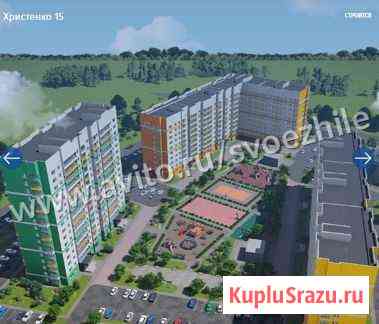 3-комнатная квартира, 58.4 м², 6/10 эт. на продажу в Барнауле Барнаул