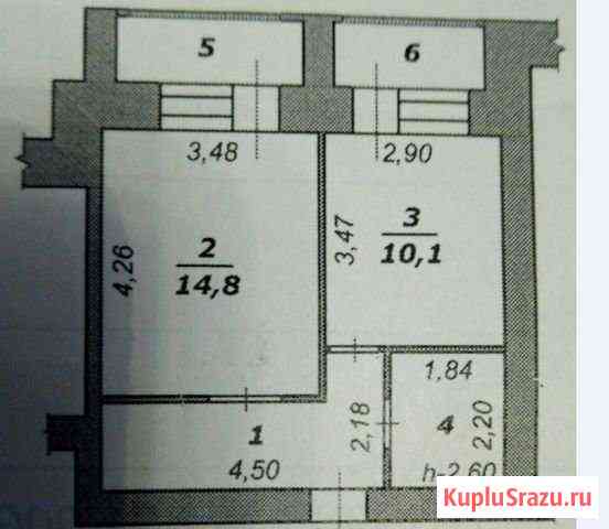 1-комнатная квартира, 35 м², 1/10 эт. на продажу в Майском Белгородской области Майский