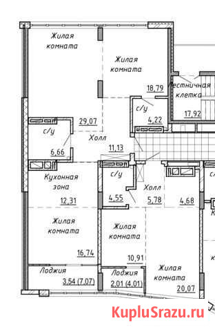 4-комнатная квартира, 160 м², 30/32 эт. на продажу в Ростове-на-Дону Ростов-на-Дону - изображение 2