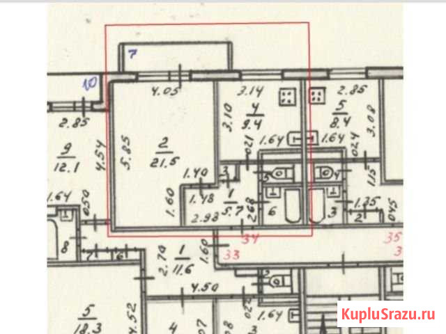 1-комнатная квартира, 41 м², 5/5 эт. на продажу в Костроме Кострома - изображение 3