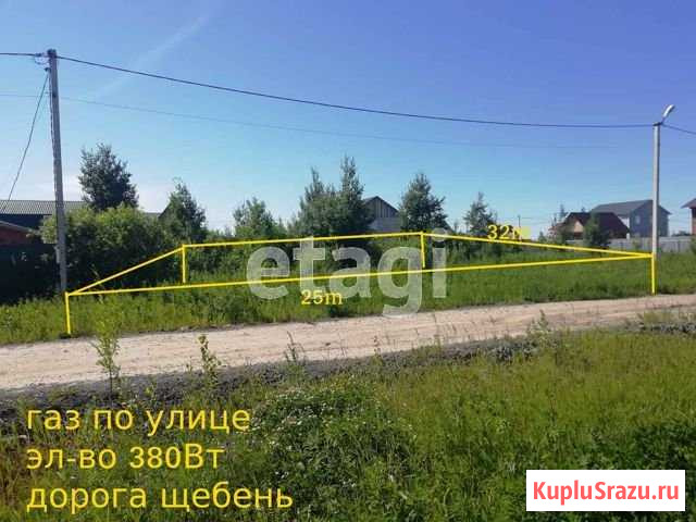 Участок ИЖС 8 сот. на продажу в Каскаре Каскара - изображение 1