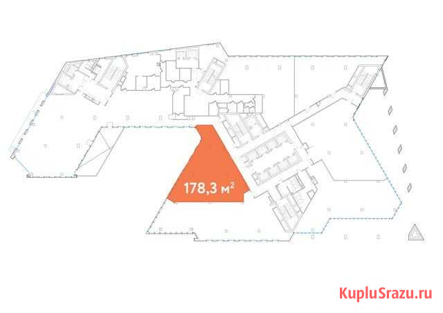 Сдам офис, 203,26 кв.м., м.Речной вокзал. А класс бц Химки - изображение 2
