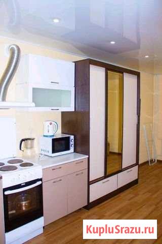 Квартира-студия, 27 м², 3/5 эт. в аренду на длительный срок в Хабаровске Хабаровск - изображение 3