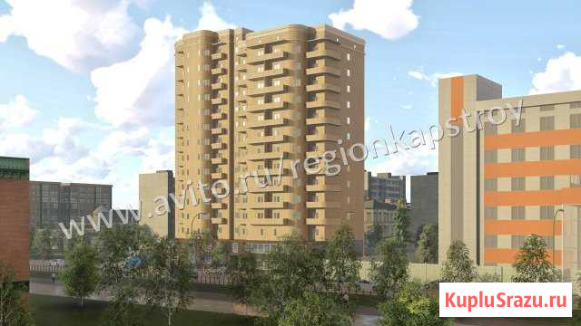 1-комнатная квартира, 48.5 м², 5/14 эт. на продажу в Астрахани Астрахань - изображение 2