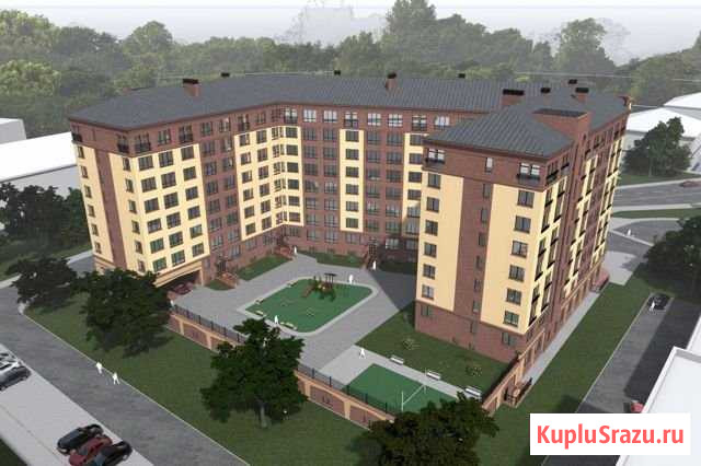 2-комнатная квартира, 75.7 м², 3/9 эт. на продажу в Калининграде Калининград - изображение 1