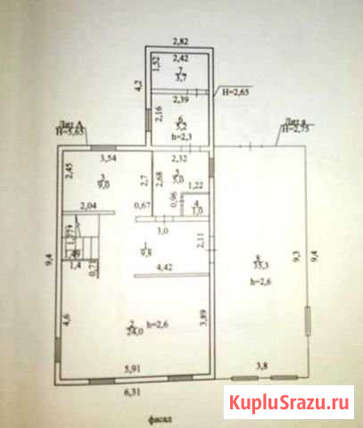 Дом 107 м² на участке 10 сот. на продажу в Алкино-2 Алкино-2 - изображение 1