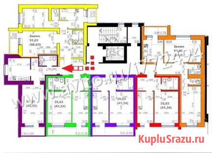 1-комнатная квартира, 41 м², 5/10 эт. на продажу в Саратове Саратов - изображение 1