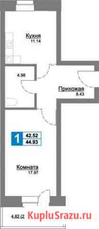 1-комнатная квартира, 45 м², 1/10 эт. на продажу в Ярославле Ярославль