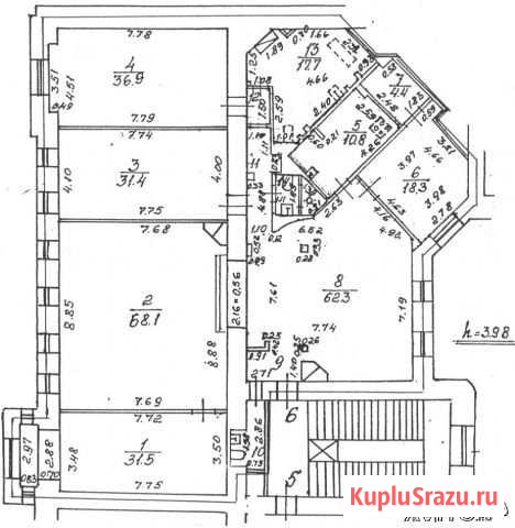 4-комнатная квартира, 295 м², 4/5 эт. на продажу в Санкт-Петербурге Санкт-Петербург - изображение 2