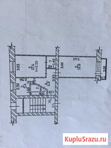 2-комнатная квартира, 46.6 м², 1/5 эт. на продажу в Абакане Абакан - изображение 1