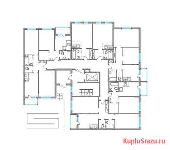 2-комнатная квартира, 52.6 м², 1/6 эт. на продажу в Мытищах Мытищи