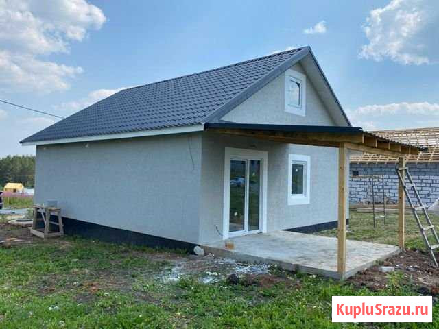 Коттедж 90 м² на участке 8 сот. на продажу в Арамиле Арамиль - изображение 1