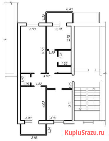 3-комнатная квартира, 65.2 м², 3/5 эт. на продажу в Канске Канск - изображение 2