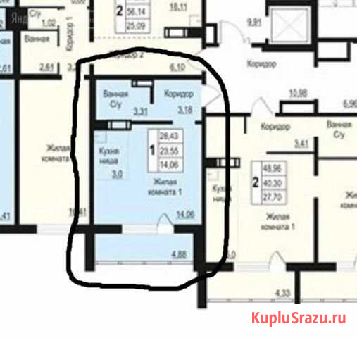 Квартира-студия, 25 м², 13/20 эт. на продажу в Челябинске Челябинск - изображение 1