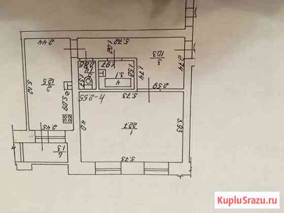 1-комнатная квартира, 51 м², 3/5 эт. на продажу в Саранске Саранск