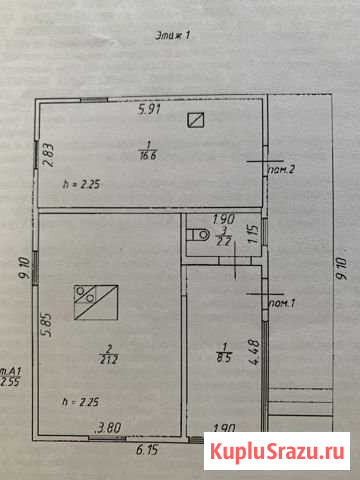 Дом 48.5 м² на участке 15 сот. на продажу в Зыково Зыково - изображение 2