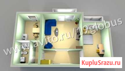 2-комнатная квартира, 69.4 м², 4/6 эт. на продажу в Саяногорске Саяногорск - изображение 2