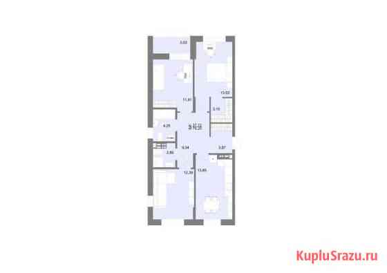 3-комнатная квартира, 76.3 м², 3/20 эт. на продажу в Верхней Пышме Верхняя Пышма