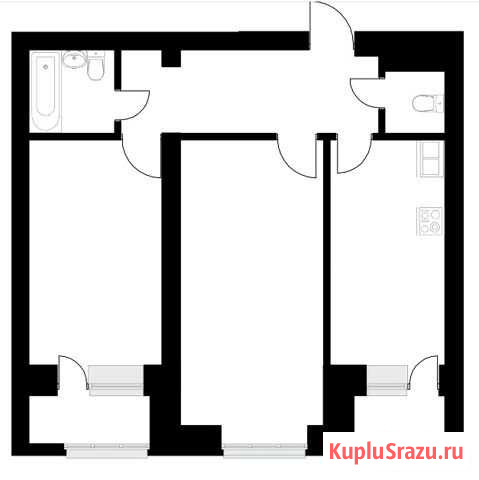 2-комнатная квартира, 61.7 м², 3/12 эт. на продажу в Уфе Уфа - изображение 2