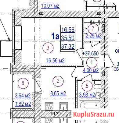 1-комнатная квартира, 37 м², 9/18 эт. на продажу в Верхней Пышме Верхняя Пышма