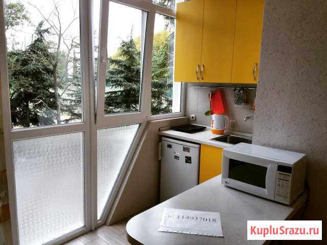 Квартира-студия, 32.9 м², 3/12 эт. в аренду посуточно в Алуште Алушта - изображение 1