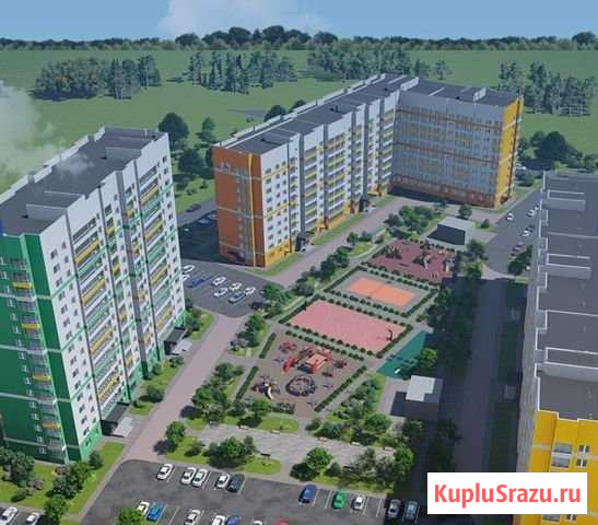 2-комнатная квартира, 54 м², 4/16 эт. на продажу в Барнауле Барнаул - изображение 1